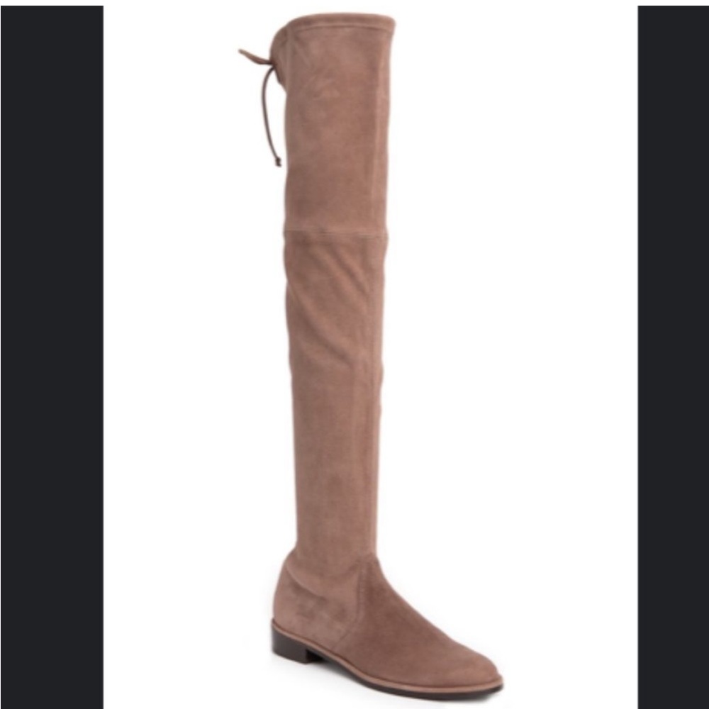 Stuart Weitzman ‘Lowland’ Over-the-Knee Suede Boots 8.5